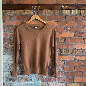 J. Crew Merino Wool Beaded Crewneck Sweatshirt